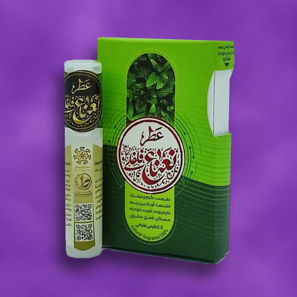 عطر طبیعی نعناع فلفلی 2.5 میلی طیبستان (غلتکی)